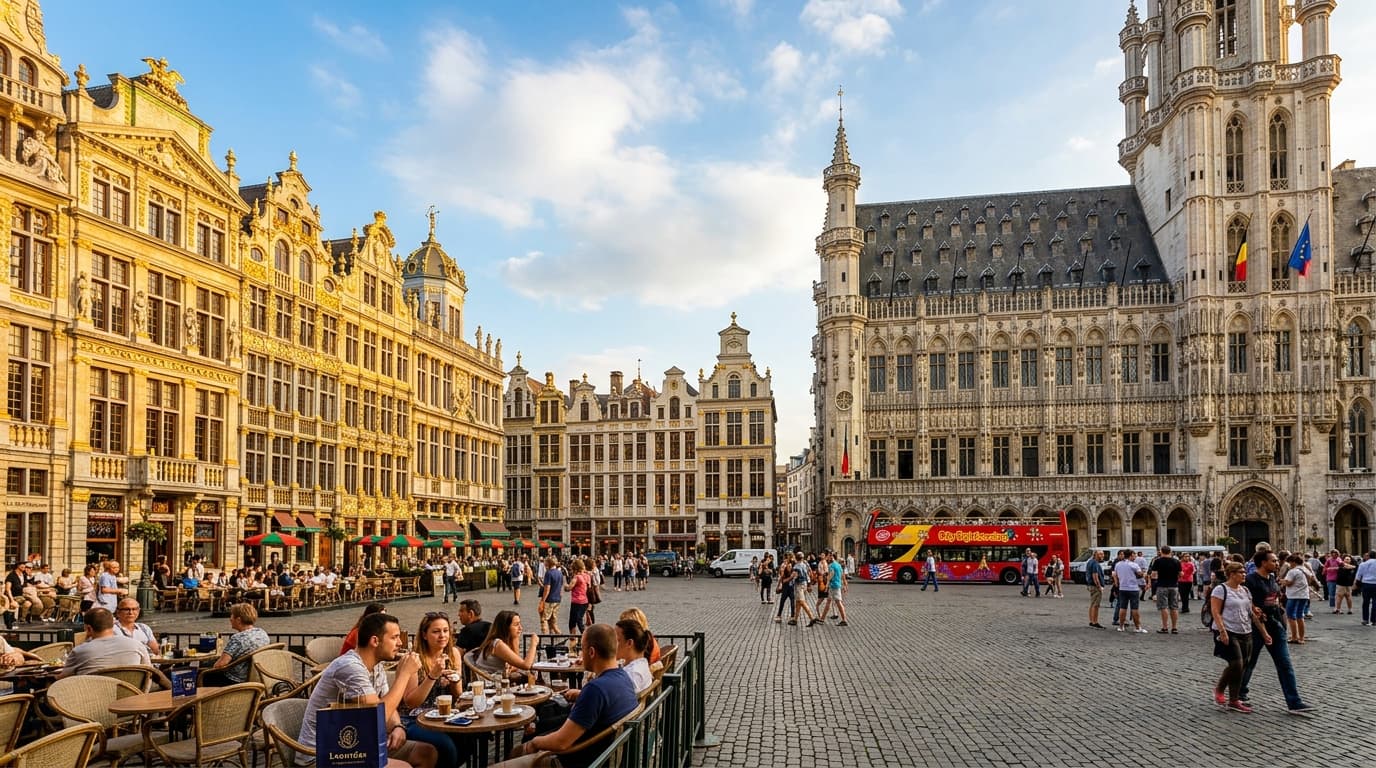 Brussels Hop on Hop off bus tour