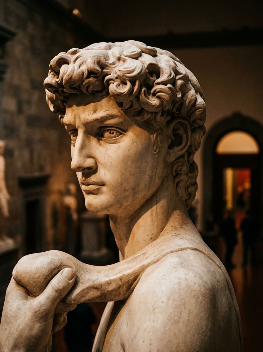 Michelangelo David sculpture