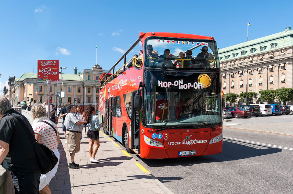 Stockholm Hop-On Hop-Off Bus